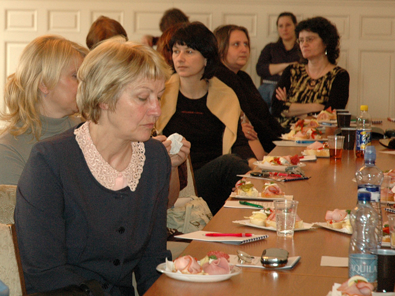 Fotografie ze semináře Akvizice ve vysokoškolských knihovnách, Brno 2008