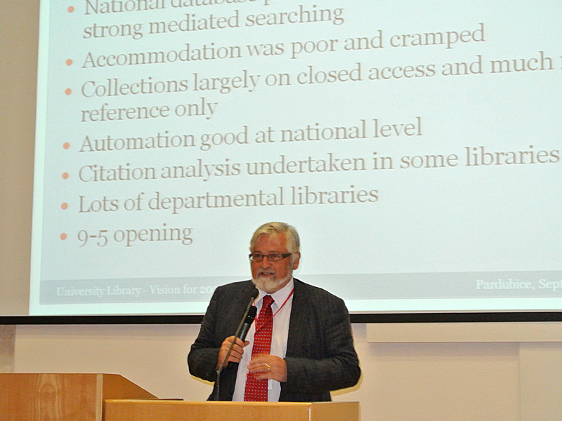 Fotografie z Bibliotheca academica 2012