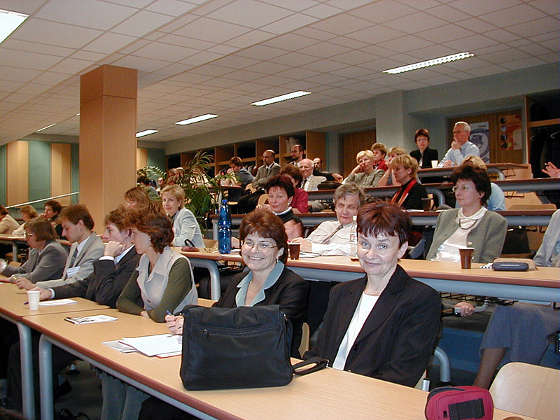 Fotografie z Celostátní porady vysokoškolských knihoven 2001