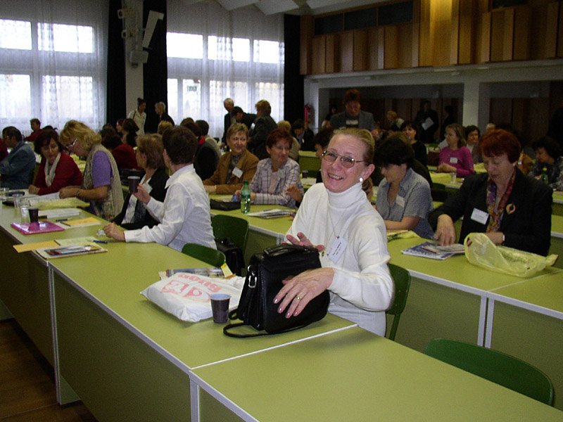 Fotografie z Celostátní porady vysokoškolských knihoven 2004