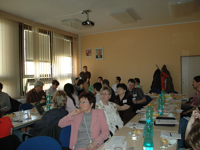 Fotografie z 1. setkání českých uživatelů systému DSpace, Ostrava, 24. 4. 2008