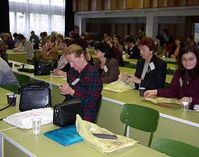 fotografie z Celostátní porady VŠ knihoven 2004