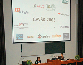 fotografie z Celostátní porady VŠ knihoven 2005