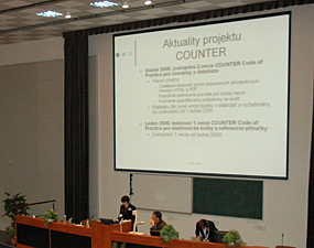 photo from the Czech University Libraries Annual Meeting 2005