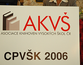 fotografie z Celostátní porady VŠ knihoven 2006